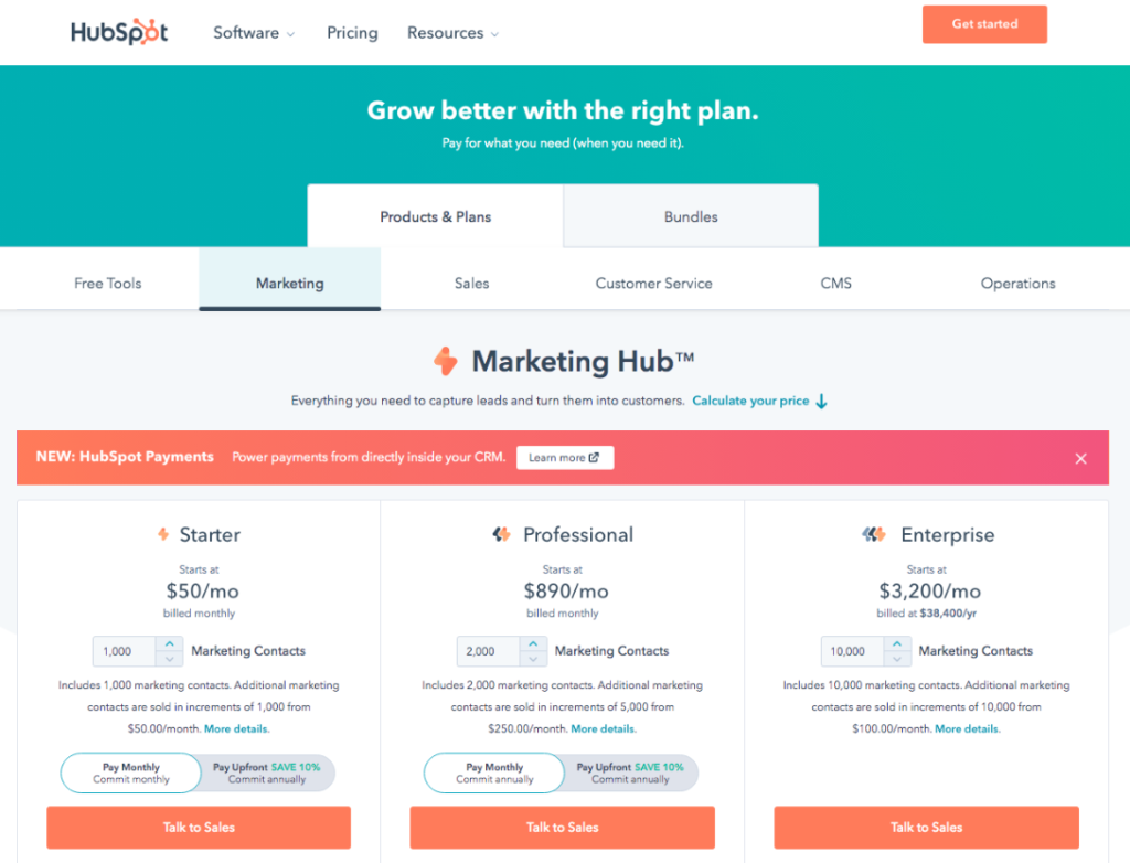 What is HubSpot: HubSpot Pricing